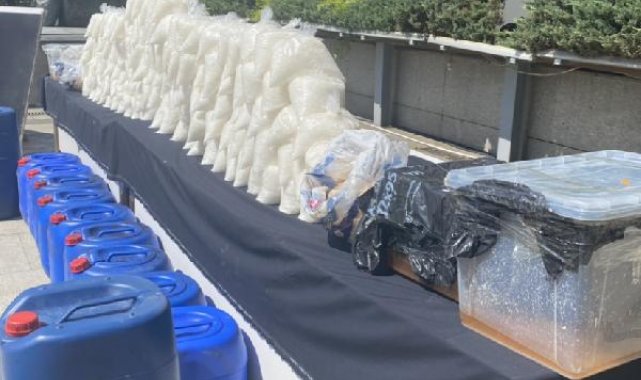İstanbul'da 849 kilo uyuşturucu ele geçirildi