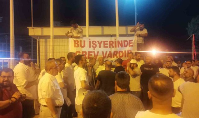 İzmir'de metro ve tramvay çalışanları greve gitti