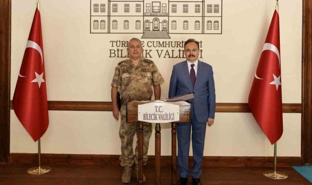 Jandarma Genel Komutan Yardımcısı Korgeneral Kurtoğlu Bilecik'e geldi