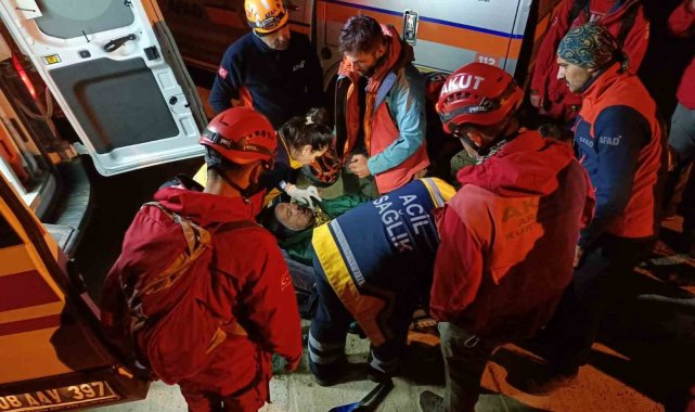 Kaçkar Dağları'ndaki dağcı kurtarıldı