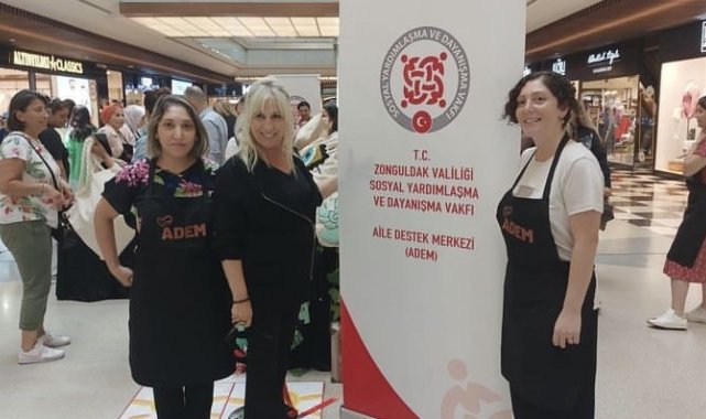 Kadınların el emeği ürünleri sergilendi