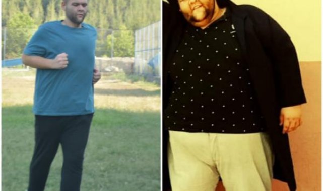 Kalbi yağlanınca 105 kilo verdi