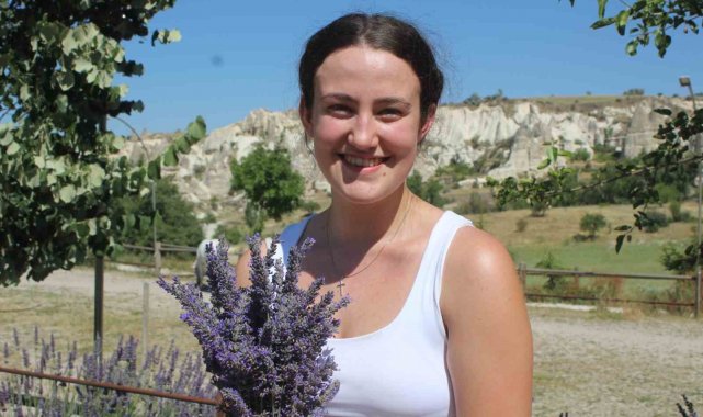 Kapadokya'nın güzelliğine lavanta dopingi