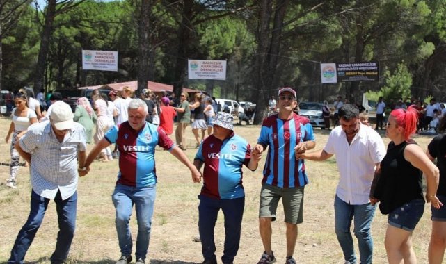 Karadenizliler, Kazdağları'nda buluştu