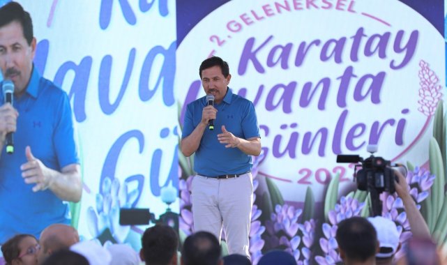 Karatay Lavanta Günleri 2 günde yüzbinleri ağırladı
