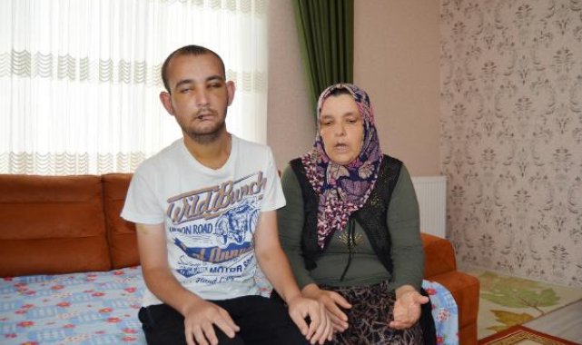 Kas hastasını kuru otları yaktığı için dövüp, hastanelik etti