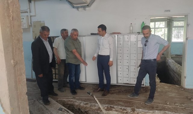 Kaymakam Sülün, güçlendirme çalışması yapılan okulları inceldi