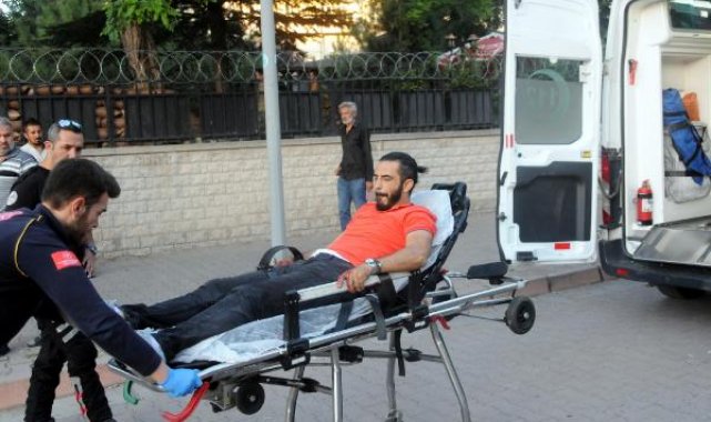 Kayseri'de, tartıştığı kişi tarafından tabancayla bacağından vuruldu