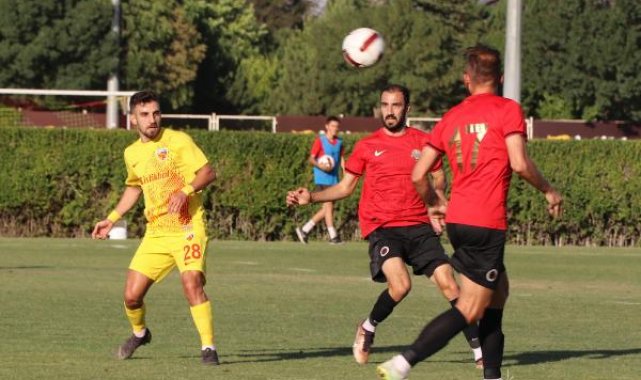 Kayserispor hazırlık maçında Gençlerbirliği'ni 1-0 mağlup etti