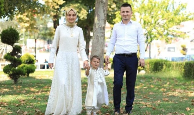 Kazada vefat eşine duygusal veda