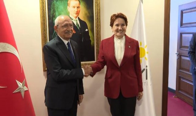 Kılıçdaroğlu, Akşener ile görüştü
