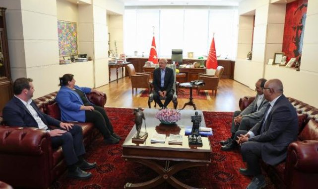 Kılıçdaroğlu, KESK heyetini kabul etti