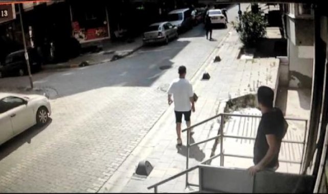 Kira zammı tartışmasında, ev sahibi kiracıyı silahla yaraladı: Olay anı güvenlik kamerasında
