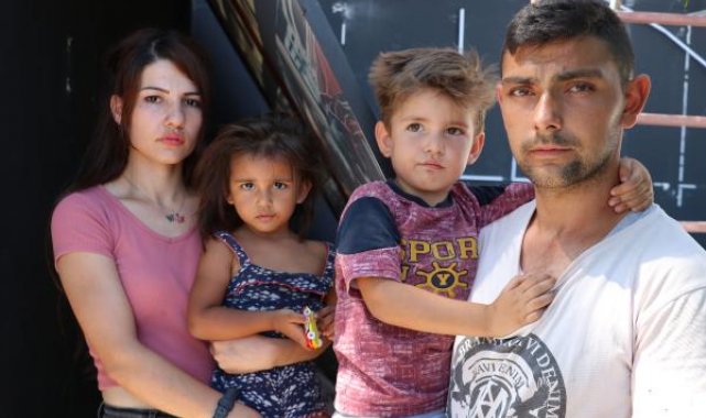 Kirayı ödeyecek kadar geliri olmadığı için 2 çocuğuyla, 4 aydır sokakta yaşıyor
