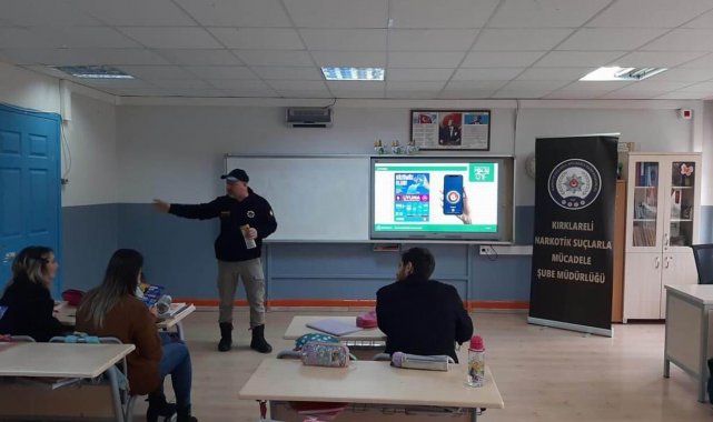 Kırklareli'nde bin 252 anne ve öğretmene uyuşturucu eğitimi verildi