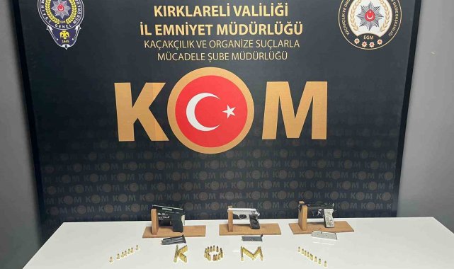 Kırklareli'nde suç örgütlerine operasyon: 4 kişi gözaltında