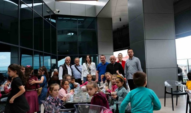 Kırsal mahalle çocuklarına şehir gezisi