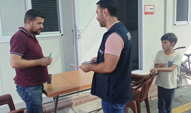 Konteynerde kalan depremzedelere siber suç uyarısı