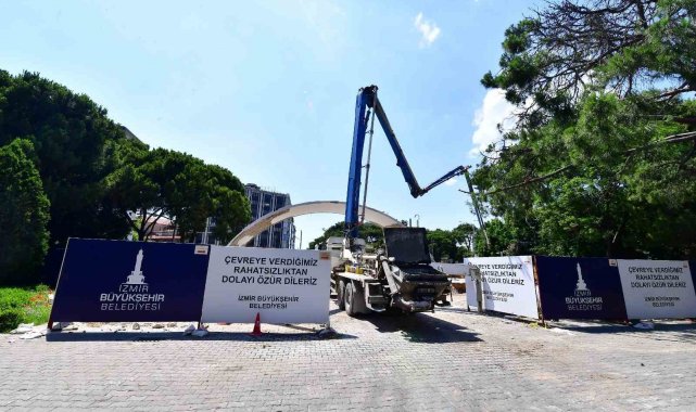 Kültürpark'ın tarihi kapıları restore ediliyor