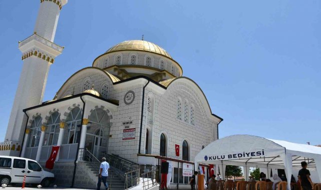 Kulu'da Yunus Emre Camisi açıldı