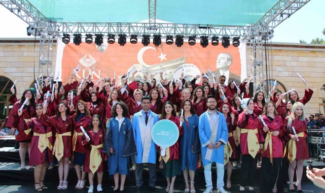 KÜN'den gururlandıran mezuniyet