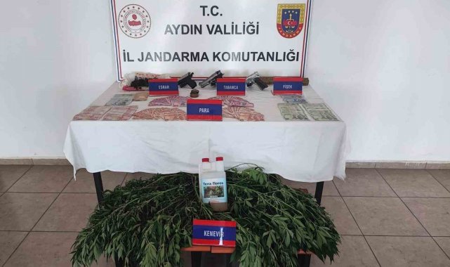 Kuşadası'nda uyuşturucu baskını