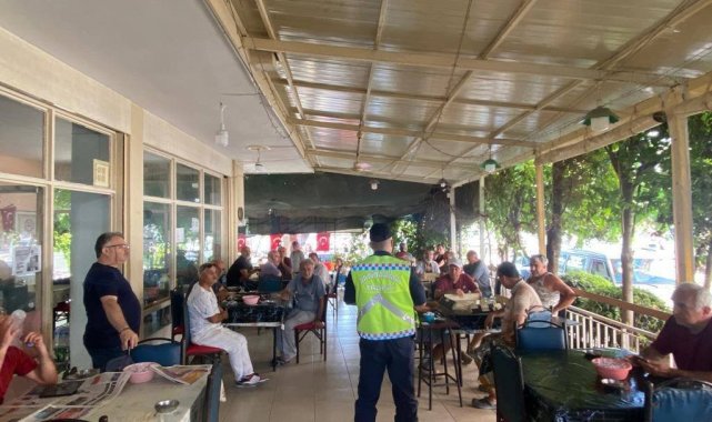 Kuşadası'nda yaya önceliğine dikkat çekildi