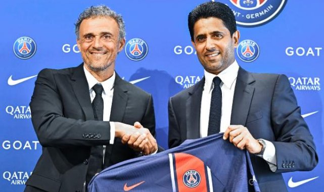 Luis Enrique, PSG'nin yeni teknik direktörü oldu