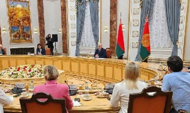 Lukaşenko: Prigozhin St. Petersburg'da