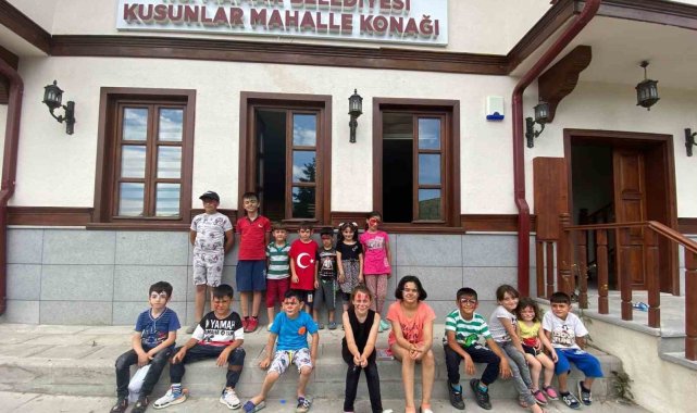 Mamak'ta Mahalle Konaklarında yaz etkinlikleri başladı