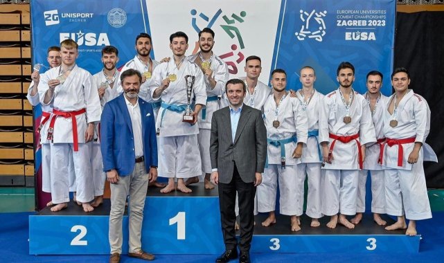 Manavgatlı Kutluhan Duran'dan, Avrupa şampiyonasında çifte altın