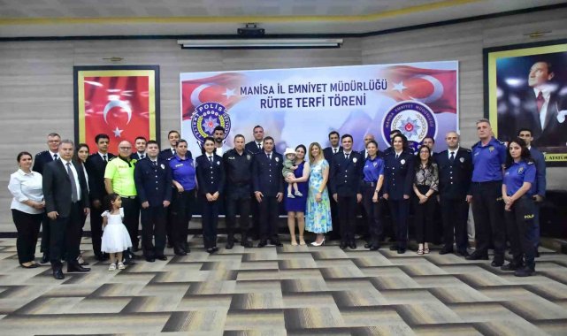 Manisa Emniyeti'nde terfi heyecanı