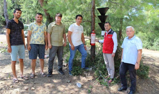 Marmaris'te arılık alanlarda yangın tedbirleri alındı