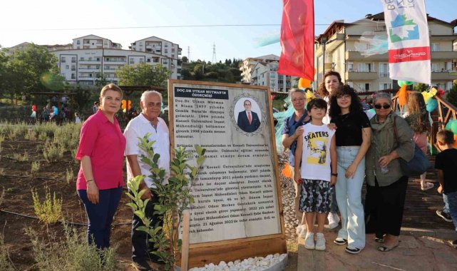 Merhum başkanın adı bu parkta yaşatılacak