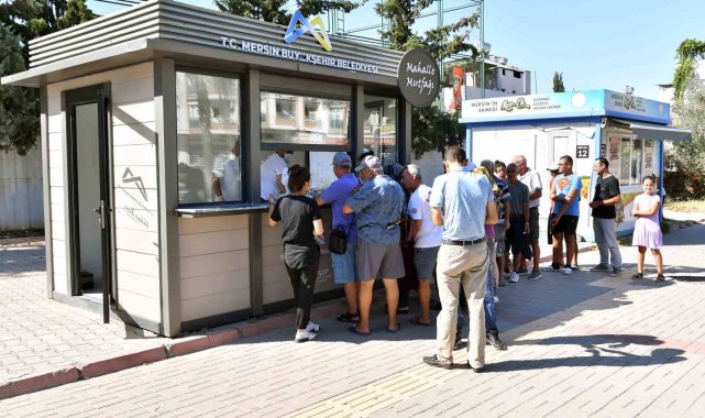 Mersinli vatandaşlar, mahalle mutfaklarından memnun