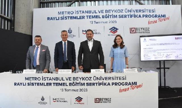 Metro İstanbul ve Beykoz Üniversitesi geleceğin raylı sistem profesyonellerini yetiştiriyor