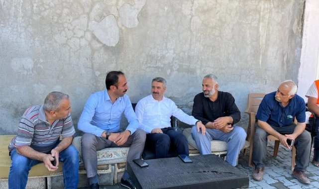 Milletvekili Alkayış muhtarlar ve vatandaşlarla bir araya geldi