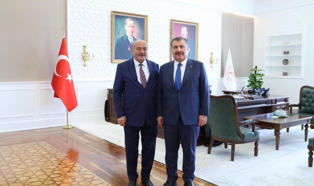 Milletvekili Karaman, SMA hastası çocuk için Bakan Koca ile görüştü