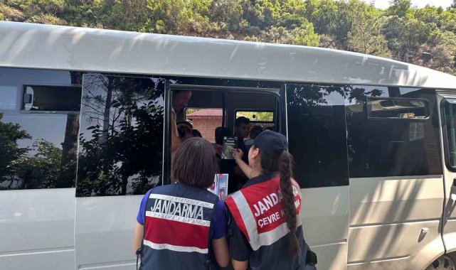 Milli Park'ta "orman yangınlarına" dikkat çekildi
