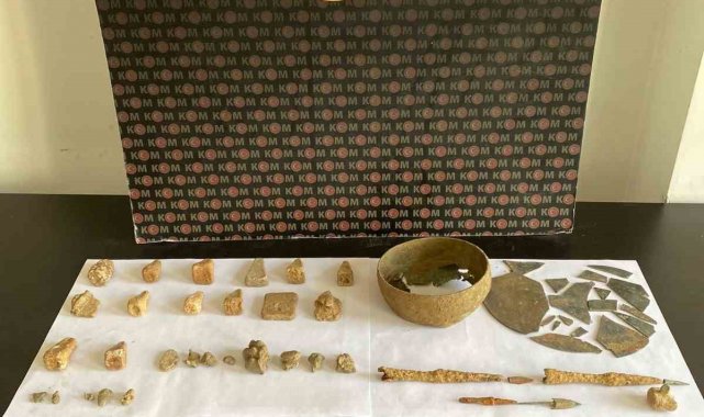 Muğla'da tarihi eser operasyonu: 1 gözaltı