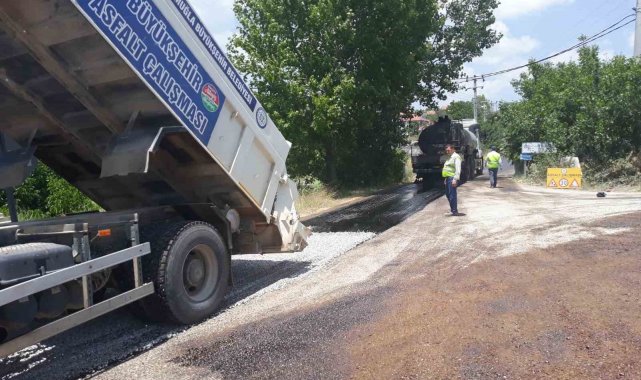 Muğla'nın 10 ilçesinde asfaltlama çalışması