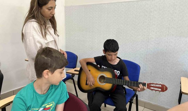 Müziğin notaları Hacılar'dan yükseliyor