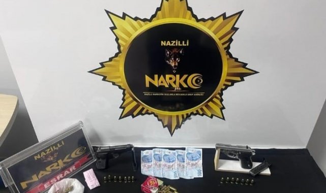 Nazilli'de 7 adrese uyuşturucu operasyonu: 2 gözaltı