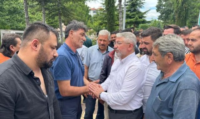 Nefes borusuna yemek kaçan Kerem, son yolculuğuna uğurlandı