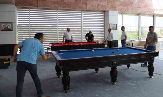 NEVÜ"de Bilardo turnuvası başladı