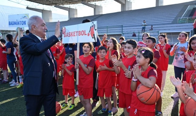 Osmaniye belediyesi yaz spor okulları eğitime başladı