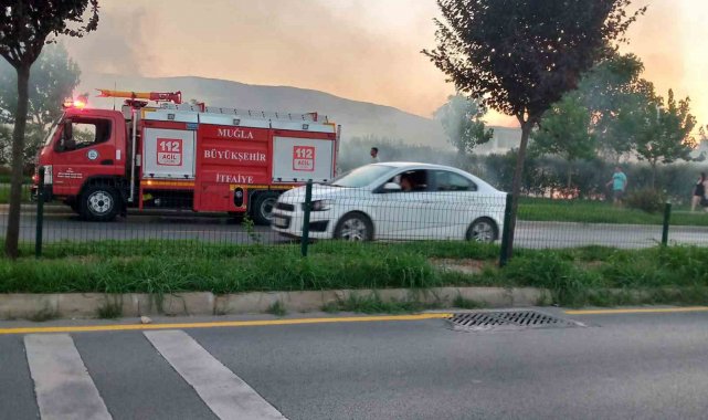 Otluk alanda çıkan yangın ekiplerin zamanında müdahalesi ile söndürüldü