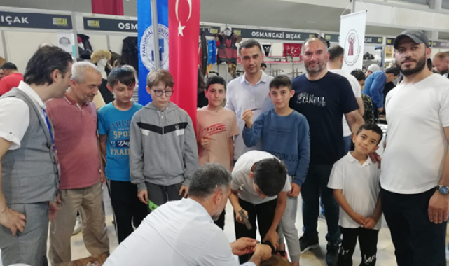 PAÜ'lü akademisyenler Bıçakçılık Fuarına katıldı