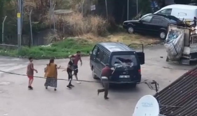 Pendik'te taşlı sopalı kavga