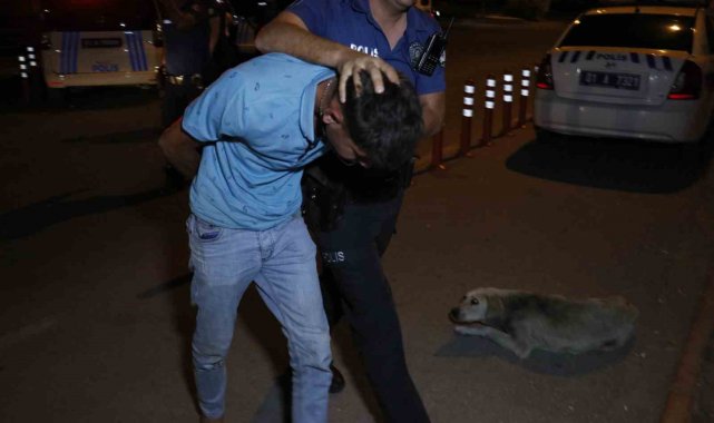 Polisin ihtarlarına uymayıp çalıntı motosikletle 15 kilometre kaçıp ortalığı birbirine kattılar